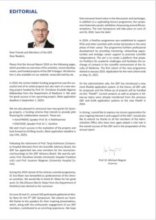 IZKF Jahresbericht 2024 - Editorial