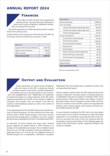 IZKF Jahresbericht 2024 - Finances